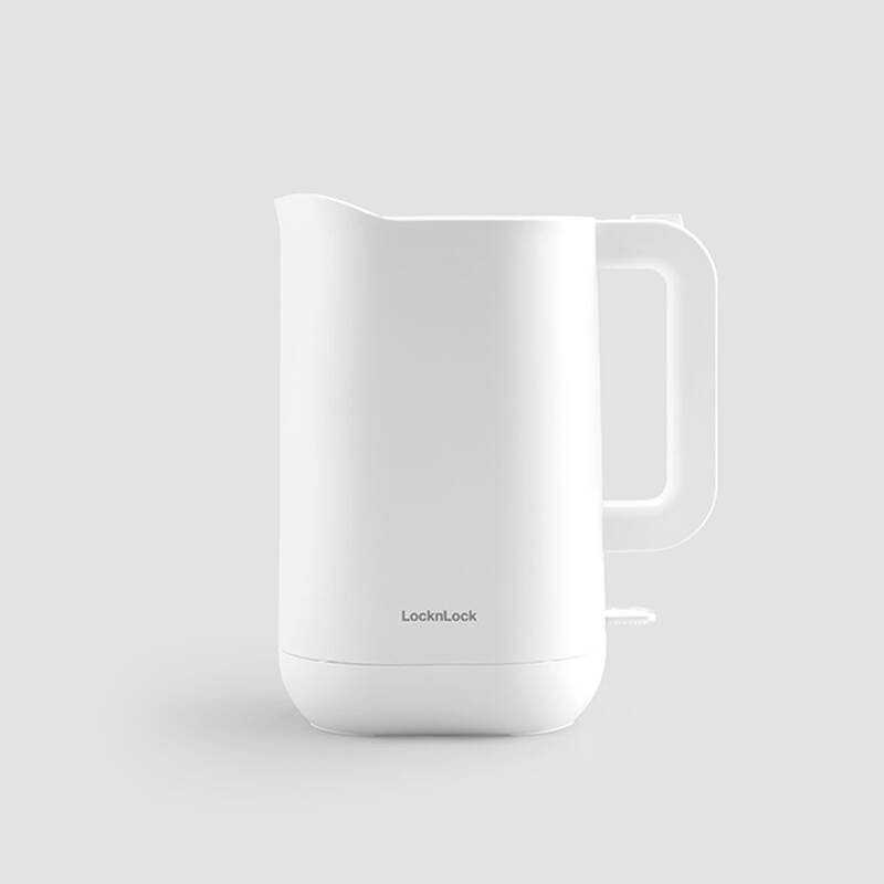 Ấm đun siêu tốc giảm âm LocknLock Silent electric kettle 1.2L- Màu trắng EJK216WHT, , large image number null